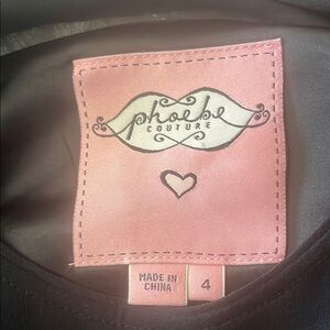 Phoebe Couture Black Dress